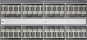 Intel "Alchemist" DG2-512 – Grafikchip Blockdiagramm